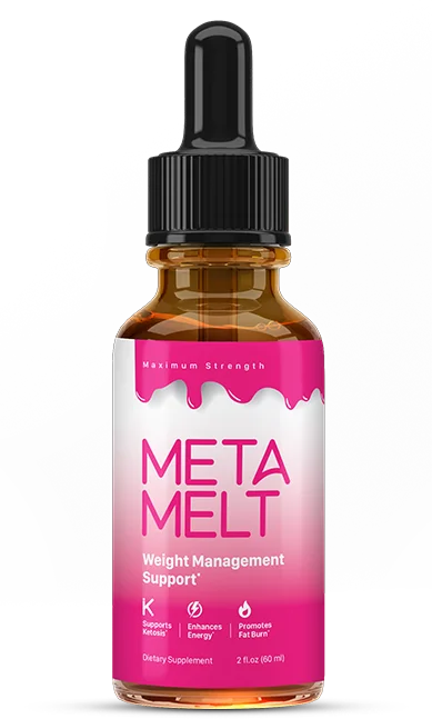 Meta Melt Natural Weight Management Drops Bottle